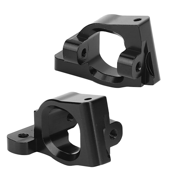 Par främre C-säte 1/14 Fjärrkontroll Biluppgradering metalldelar för WLtoys 144001Black