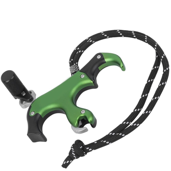 C6 Grip Bågskytte Trigger Kompositbåge Allmänt Fingerbyte Frigöringshjälp Skyttetillbehör Grön