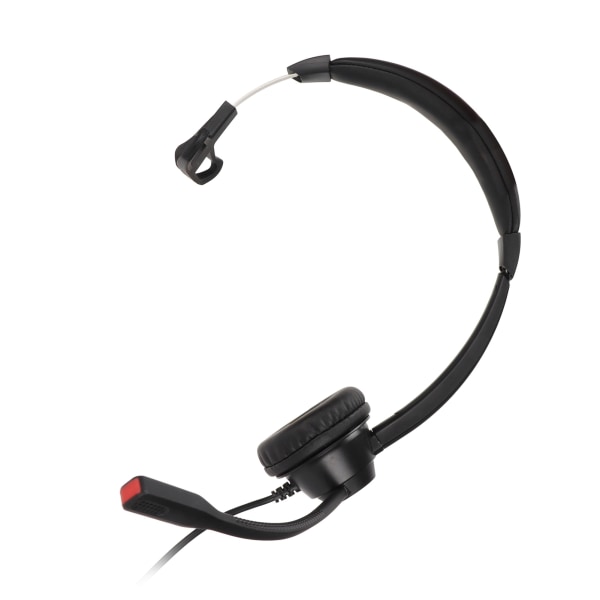 Enkelsidigt örontelefonheadset USB Business Headset med brusreducerande mikrofon för Call Center