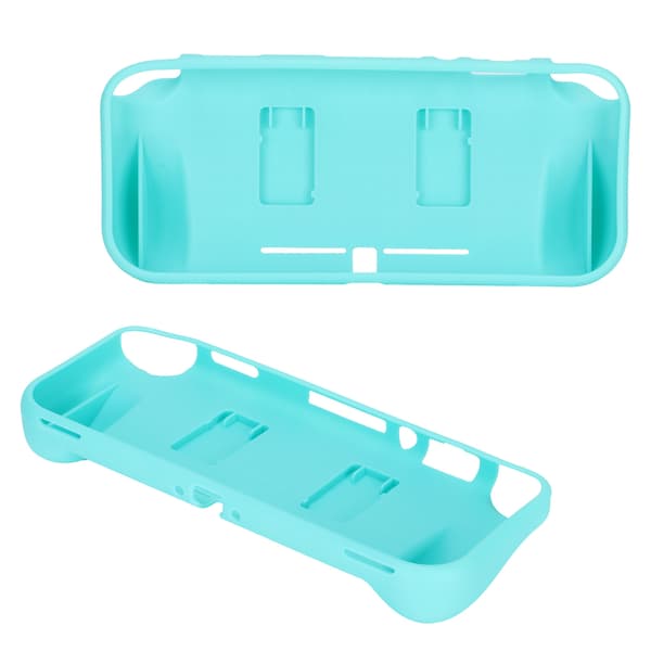 SND‑434 Skyddsfodral för Switch Lite Inbyggda 2 Spelkortsplatser Bärbart Halvpackat Skyddsfodral Turkos