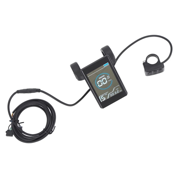 Elektrisk cykel LCD-display Elektrisk cykel LCD-displaymätare med vattentät kontakt för elektrisk mountainbike sparkcykel