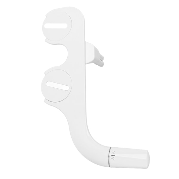 Ultra tyndt bidet toiletsæde fastgørelse dobbelt dyse selvrensende feminin numse vask bidet fastgørelse 3/8 tommer tee
