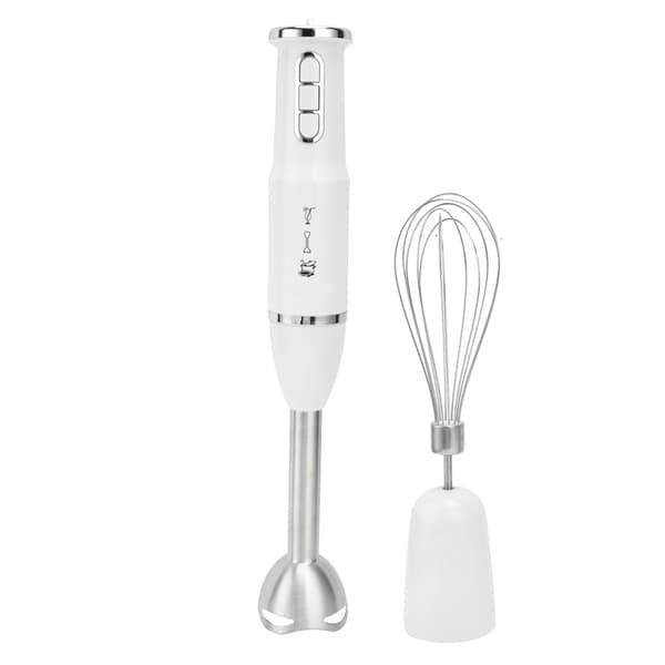 Multifunktionel håndmixer blender 600W elektrisk røremaskine foodprocessor EU-stik 220V hvid