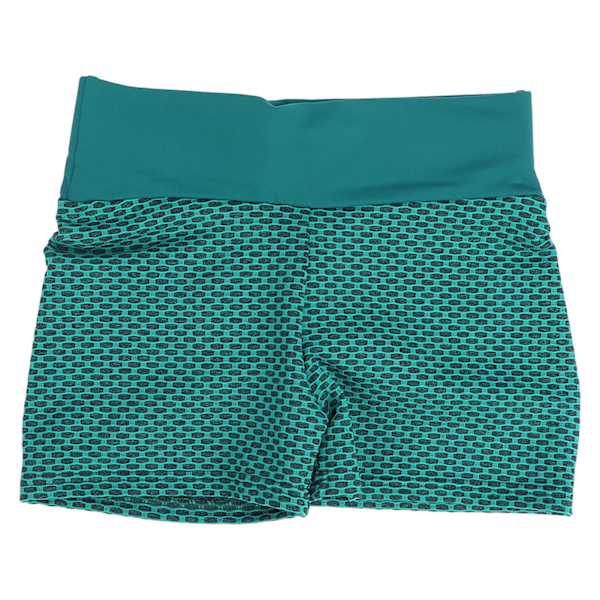 Booty Shorts High Waist Yoga Shorts Elastic Waist Running Gym Workout Biker Shorts for WomenL
