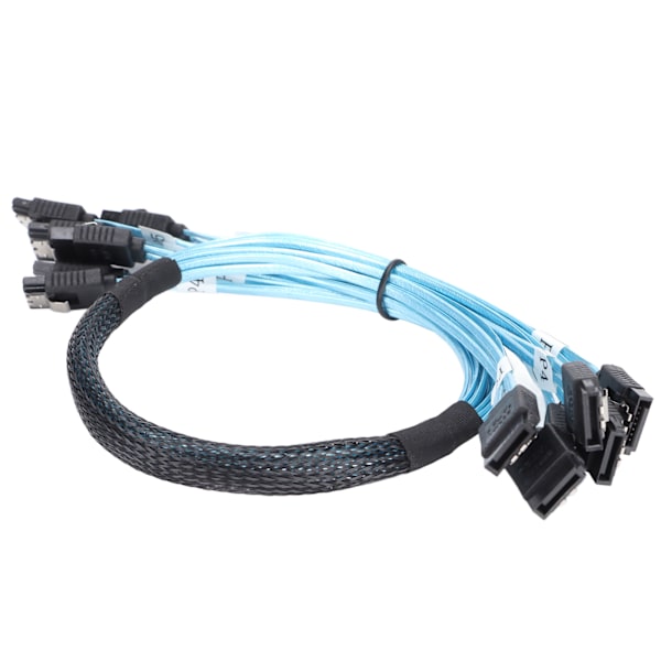SATA-kablar 7 stift Snabb hastighet 6 Gbps Mini Använd enkelt 6 trådar Hög hastighet SATA-kabelset för dator