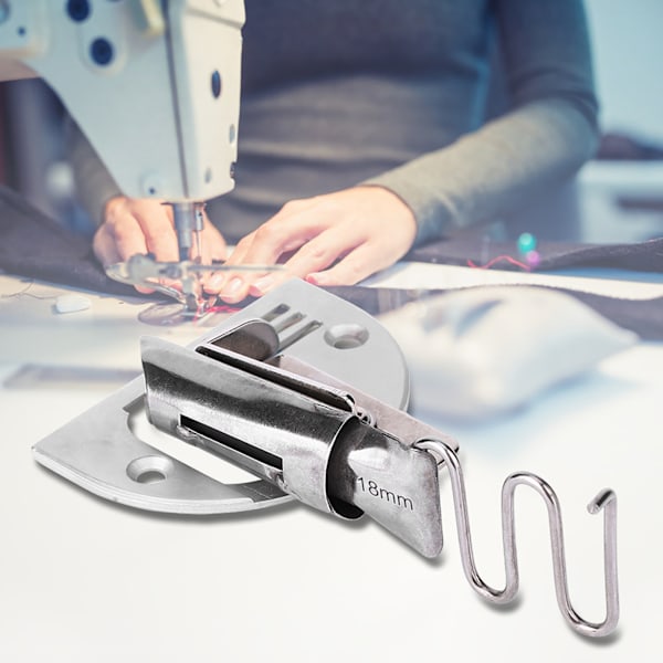 Foldbar Hemmer Tyk Materiale Læder Folder Binder til Gåfod Industri Symaskine 18MM