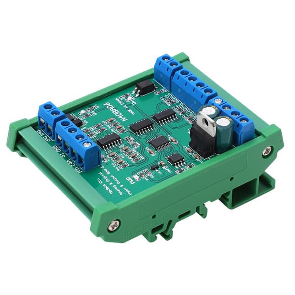 Analog Digital Input Output Modul med Kabinet 8-Kanal RS485 DC12V N4DBA06 14-34MA