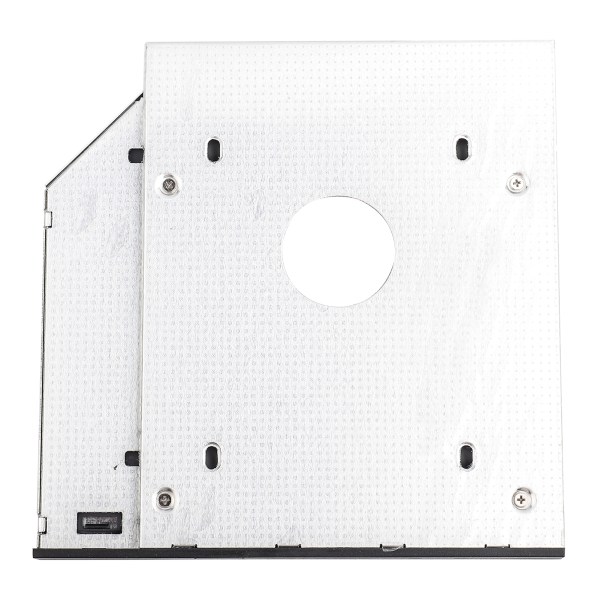 9,5 mm aluminium SATA HDD SSD-kabinet harddiskdrev bay-caddy optisk DVD-adapter til bærbar computer
