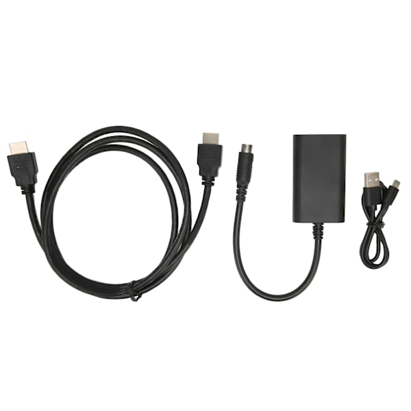 HD Multimedia Interface-konverter 1080P 4:3 16:9 billedformat Plug and Play-spilkonsollopskalerer til Sega Saturn