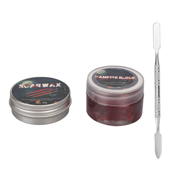 Halloween SFX Makeup Kit Form Ar For Sår Sikker Hudvenlig Multifunktionel Special Effects Makeup Kit til Halloweenfest