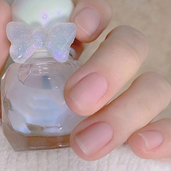 Nagellack Gel Vattenbaserad Hög Glans Blank Hållbar Frostad Nagellack för Damer Frostad Topplack