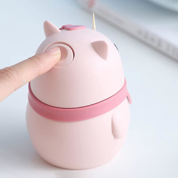 Söt Automatisk Tandpetare Dispenser i Grisform