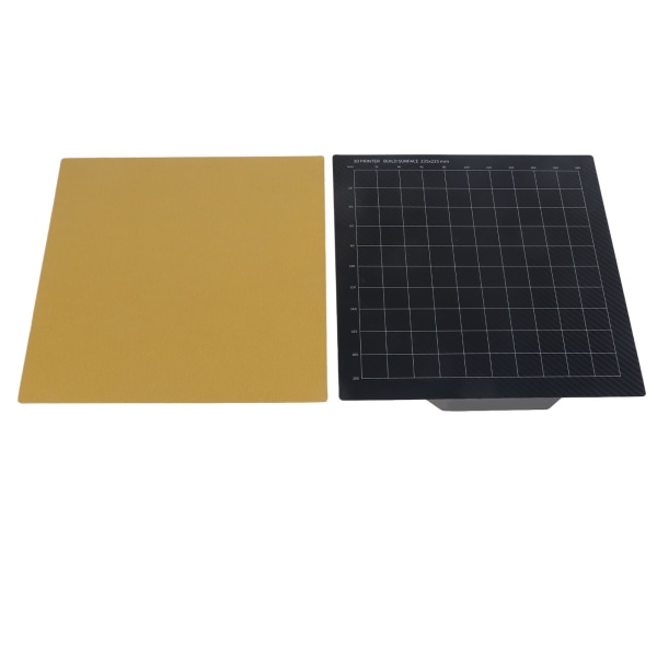 PEI-ark med dubbelsidig flexibel stålplatta för 3D-skrivare 235x235mm / 9,25x9,25in