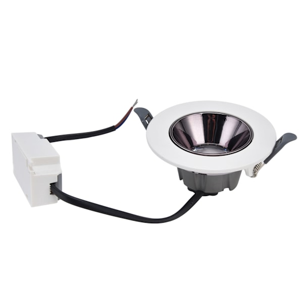 3,5 tommers 7W LED Downlight 220V Trykkstøpt Aluminium Innfelt Taklampe for Soveromdekorasjon