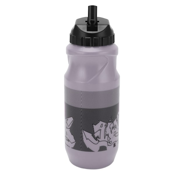 Sportsflaske Stor Kapasitet Graffiti Stil Silikon Sykkel Drikkekanne for Sykling 650ml