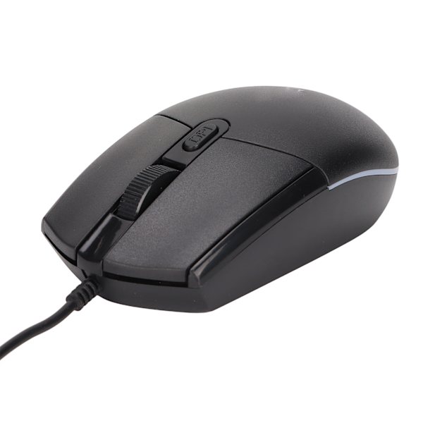 RGB-pelihiiri 1600DPI High Fit RGB-taustavalo Kompakti kannettava langallinen hiiri kotitalouksille