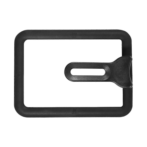 Rektangulärt Glaslock Förtjockat Ställbart Synligt Silikon Rektangulärt Grytlock Svart 13 X 18cm / 5.1 X 7.1in
