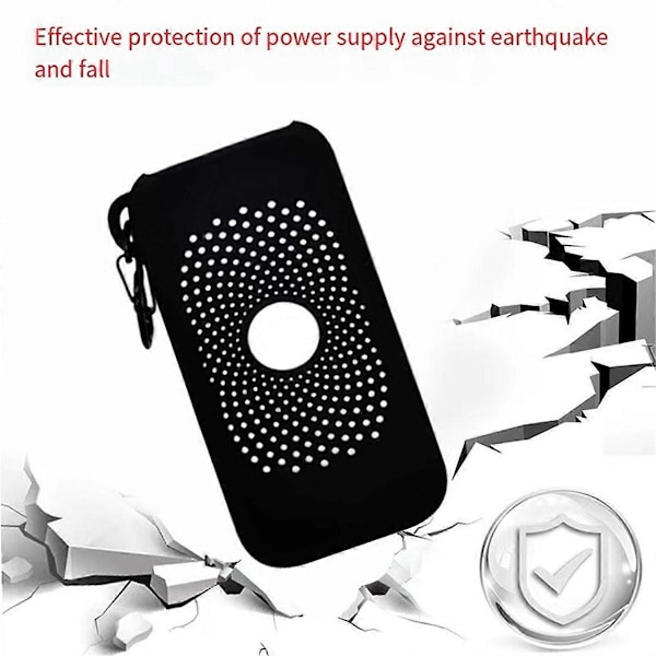 For Case Kit Silikon Strømforsyningsveske Støv Øyekopp, C