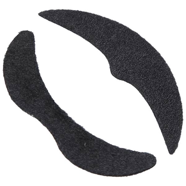 Falske mustasjer selvklebende falske barter dekorasjon til julens Halloween-fest