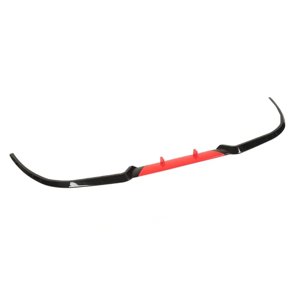 Front Bumper Lip Slagfast Front Bumper Lip Separator 114cm Erstatning for Seat Leon Rød