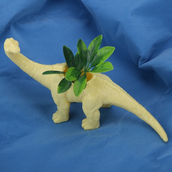 Dinosauriedjur Blomkruka Kaktus Suckulent växtkruka Trädgårdsdekoration (gul)