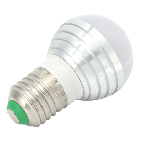 RGB Glödlampa Fjärrkontroll E27 7 Färger Bytande Ambient Lamp KTV Bar Club Dekoration 85-265V