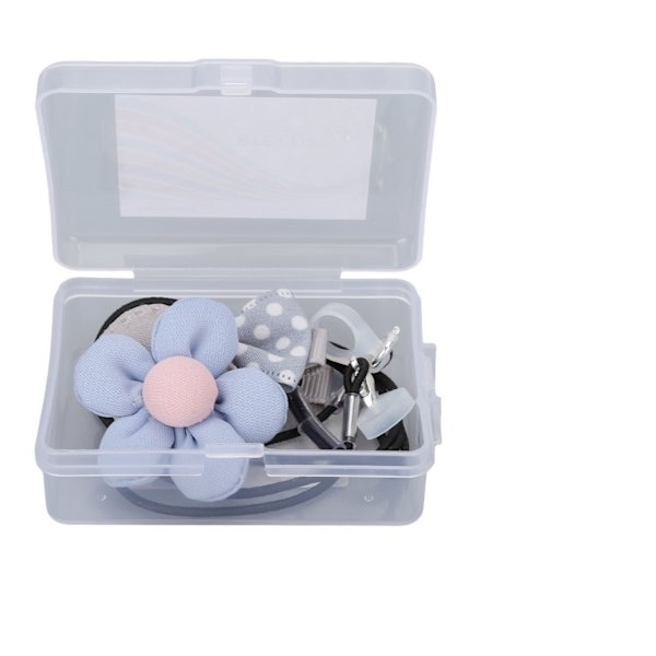 Blomsterbuemønster Høreapparatklemmeholder Bærbar Elegant BTE høreapparatsnor for eldre dobbeltøre