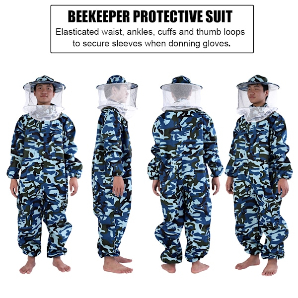Professionelt biavlsbeskyttelsessæt Biavler Beskyt Udstyr(L)