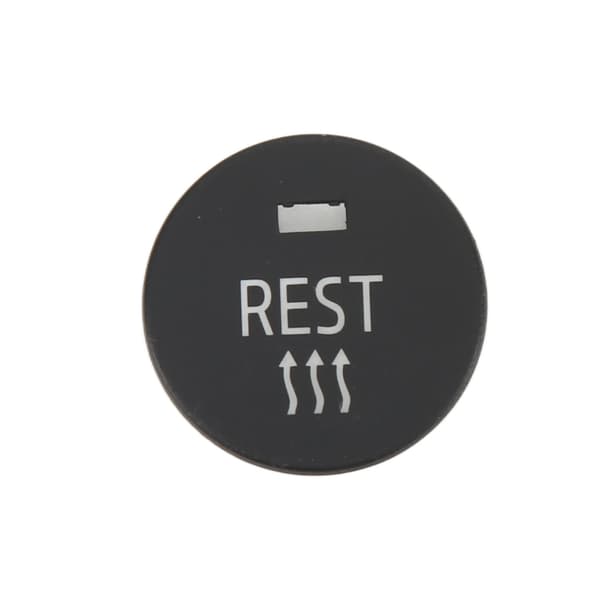 Luftkondisjonering REST-kontrollknappdeksel Klart ikon ABS-erstatning for 5-serie E60 E61