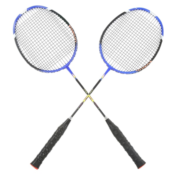 2 st badmintons racket i kolfiberlegering, ultralätt sporttillbehör för träning och tävling