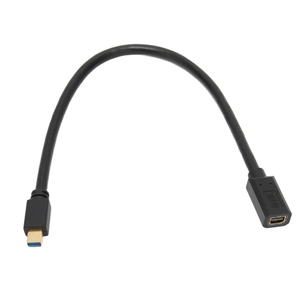 Mini Displayport-kabel 1,4 Ca. 11,8 tommer hann til Mini DisplayPort hunn 8K 60Hz Safe Stable for PC TV-projektor