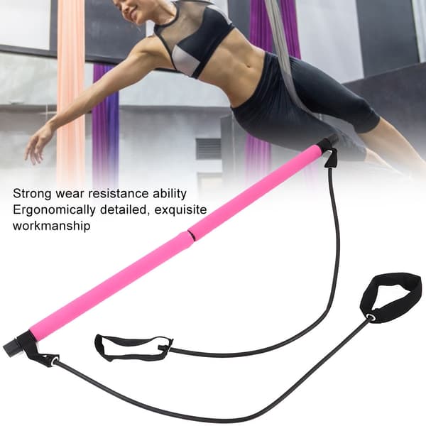 Multifunksjonell Yoga Pull Rod Brystekspanderende Trenings Pilates Bar (Pilates Bar)