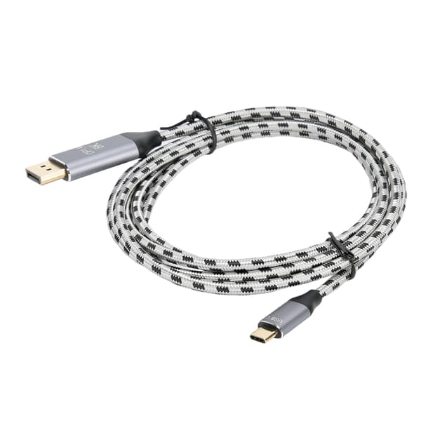 HD-videokabel Type C til Display Port 8K ved 60Hz 1.4 til IOS bærbar adapter