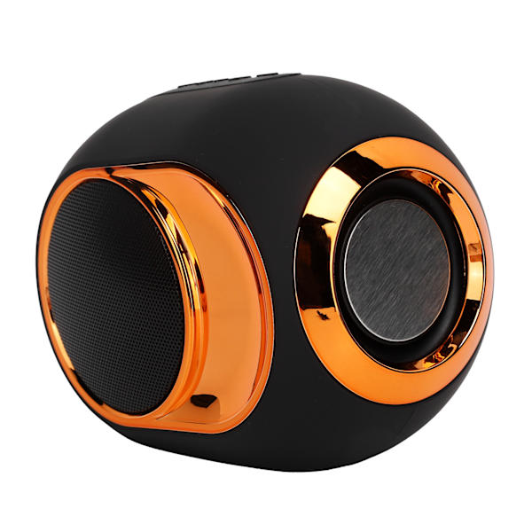 Bluetooth trådlös högtalare TWS subwoofer högtalare för U-skiva telefon bärbar dator elektrisk utrustning svart