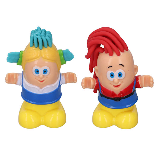 Børnefrisør Ler Legetøj Modellering Ler Farve Mud Dough Baby Pretend Barber Rolle Spil Pædagogisk Legetøj