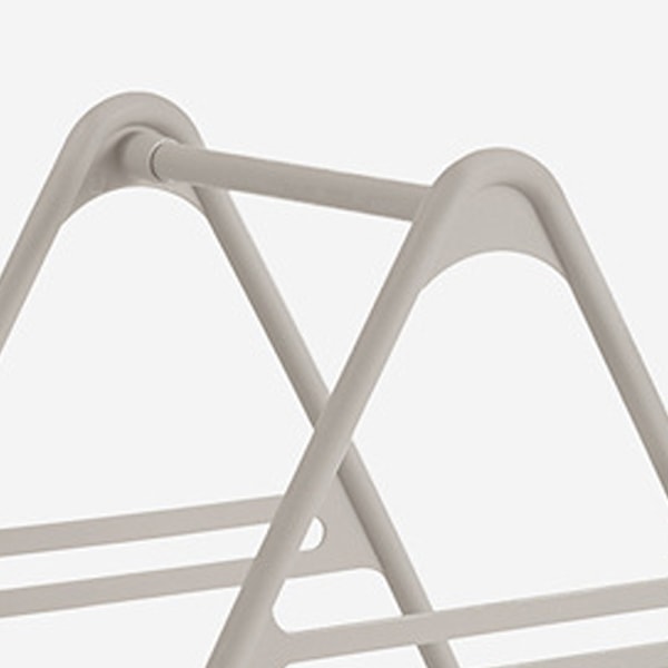 Hängare Förvaringsställ PP Triangulär Rundad Design Hylla Multifunktionell Organizer Grå