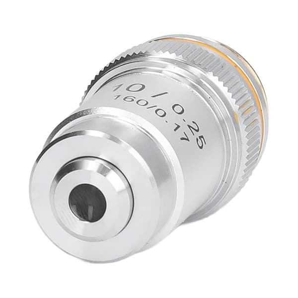 195 Akromatisk objektivlinse 10X Forstørrelse Højtydende mikroskoplæse 20,2 mm interface