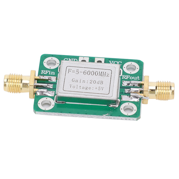 RF-modul Ultra Wideband Medium Power Amplifier med avskärmningshölje 5M-6GHz förstärkning 20dB