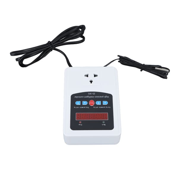 1500W Drivhus Temperaturregulator Digital Lufttemperaturregulator Termostat LCD Display 10A EU Stik 220V
