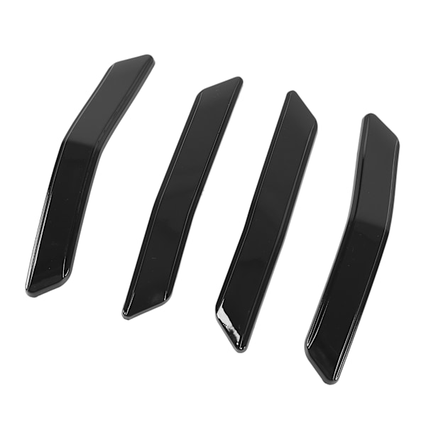 4 st Car Door Edge Guards Anti Scratch Protector Trim ersättning för Tesla Mode Y 2021 till 2023 Svart