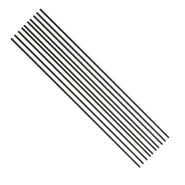 10 stk. pileskafter rygsøjle 30 tommer glasfiber bueskydning pileskaft rør til DIY sammensatte recurve bue skydning 7,8 mm/0,31 tommer