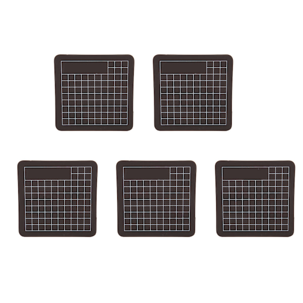 5 stk Skæremåtte PVC Mini Sød Dobbeltfarvet Selvhelbredende Skærebræt til Quiltning Syning Scrapbog 6 X 6 cm