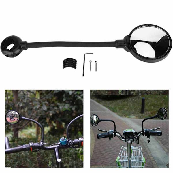 Bike Bike Rearview Speil Styr Justerbart Spejl Rear View Back View Cykeltilbehør
