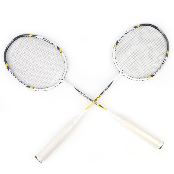 1068 Bærbar Lettvekts Aluminiumlegering Voksne Trenings Offensive Type Dobbeltspiller Badminton Racket