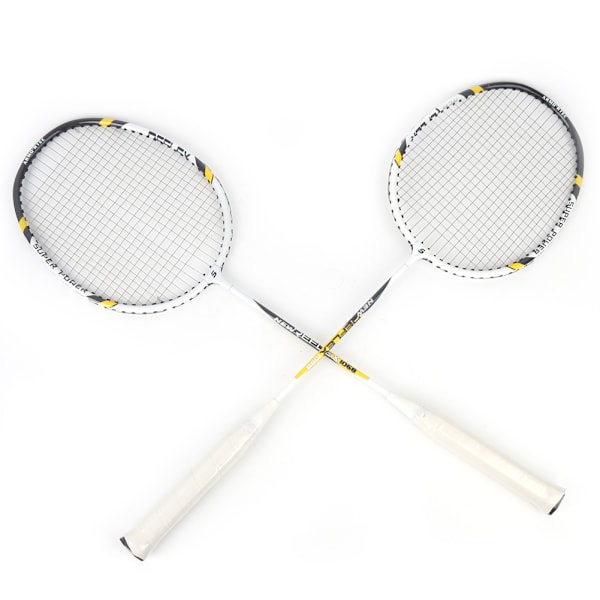 1068 Bærbar Letvægts Aluminiumlegering Voksne Træning Offensiv Type Dobbelt Spiller Badminton Ketsjer
