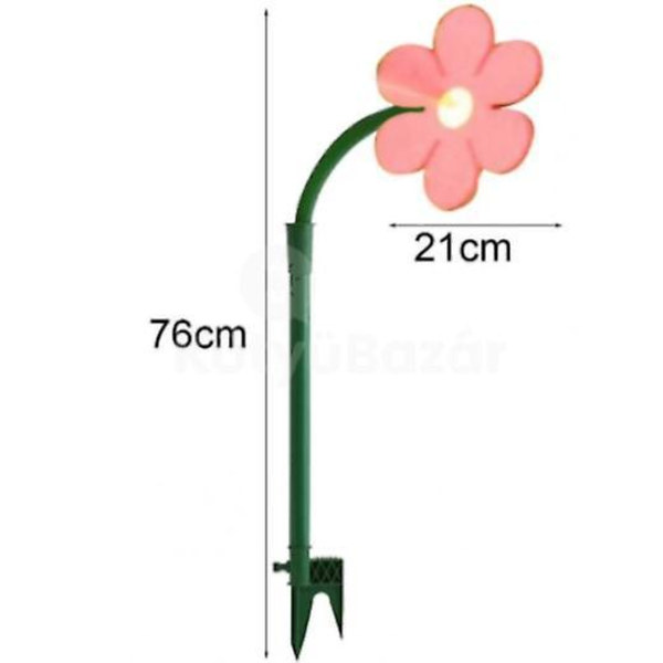 1 Set för trädgårdssprinkler - 6 meter, 360 graders täckning, röd