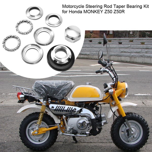 Motorcykel tilbehør Styrestang koniske lejesæt til Honda MONKEY Z50 Z50R