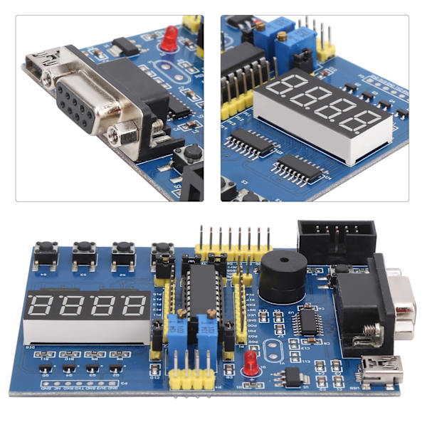 Udviklingskort System Læring Eksperiment Modul Industrielle Kontrolkomponenter C8051F 3-5V