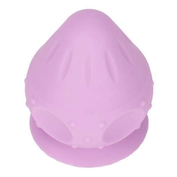 Silikon Myofascial Release Ball Trigger Point Massager Ball Monterbar Sugkopp Vägg Massager för rygg Midja Hals Lila