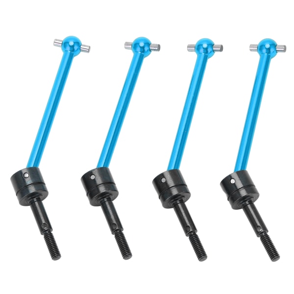 4 stk. RC metall universal CVD drivakselsett for Tamiya TT02B 1/10 RC bil oppgraderingsdeler blå